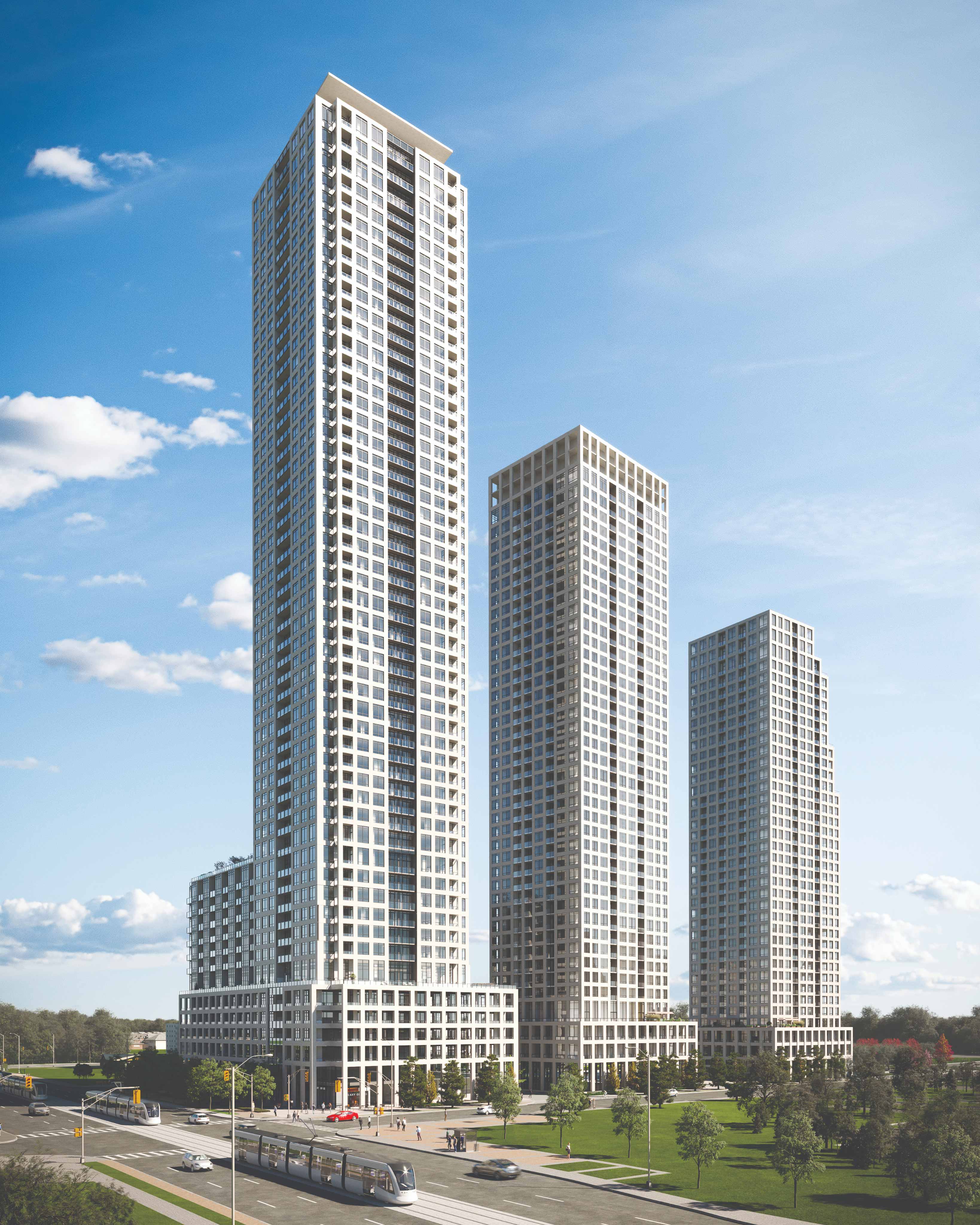 Modern Solmar condominium towers