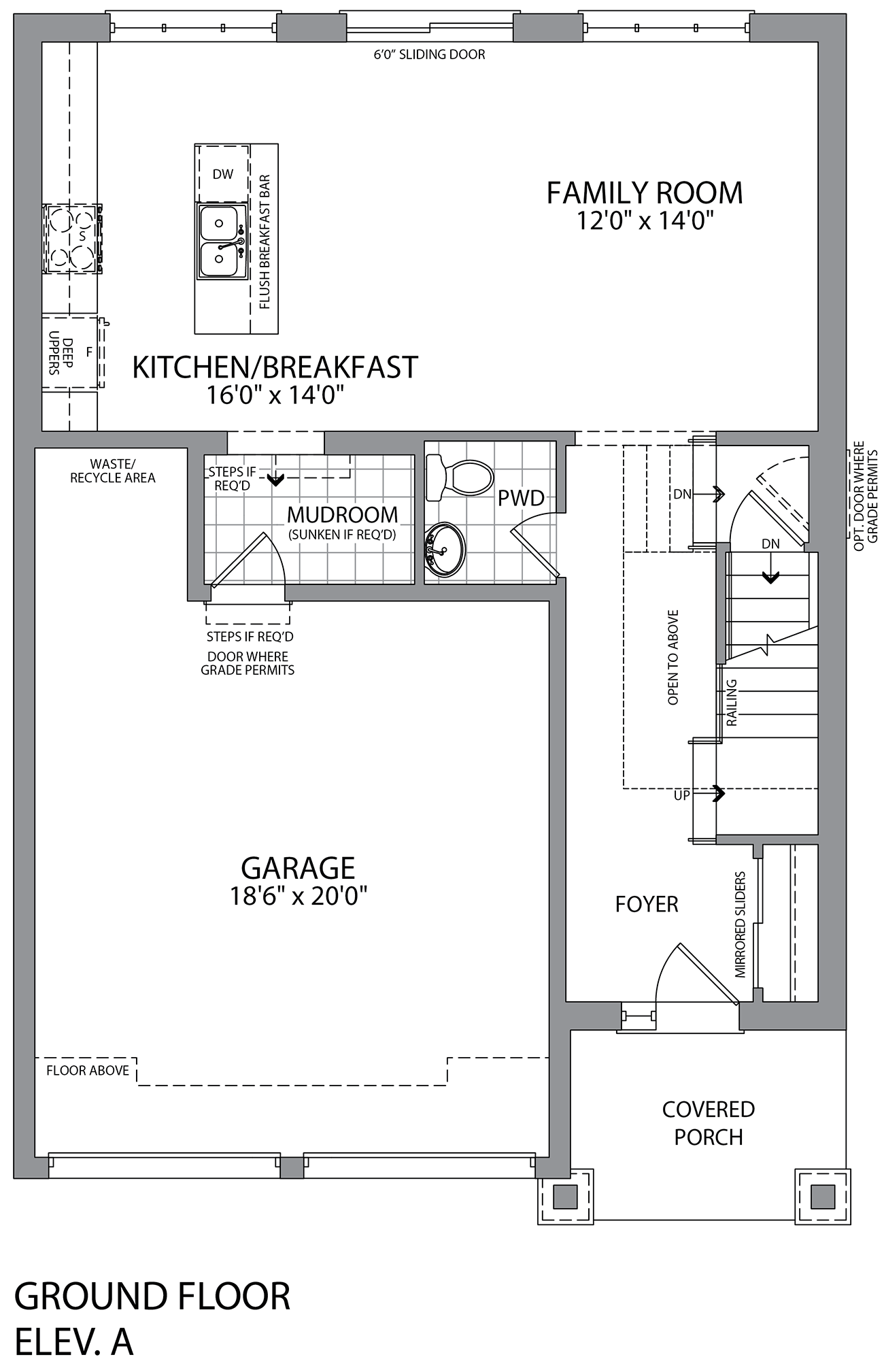 MAPLE MAIN FLOOR plan